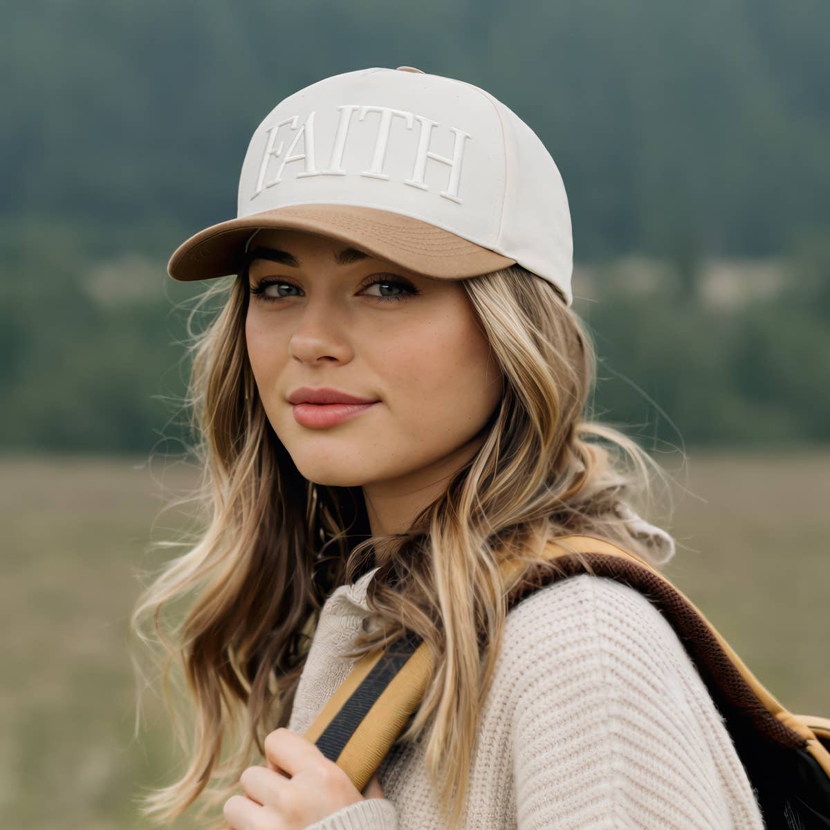Faith Over Fear Two Tone hat