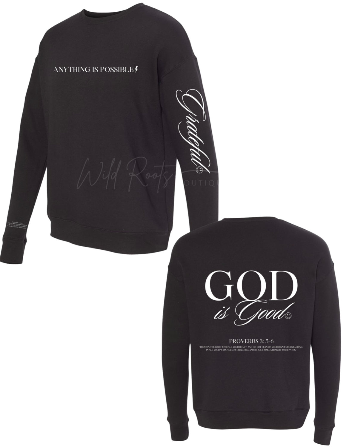 Trust God Crewneck –Lexi Bitesized Designs