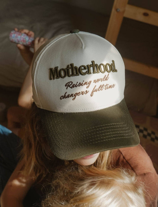 Hat: Motherhood: Raising World Changer