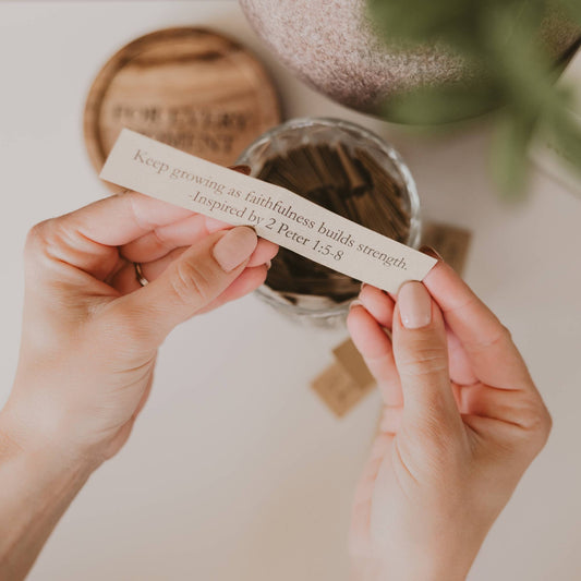 Encouragement Scripture Jar