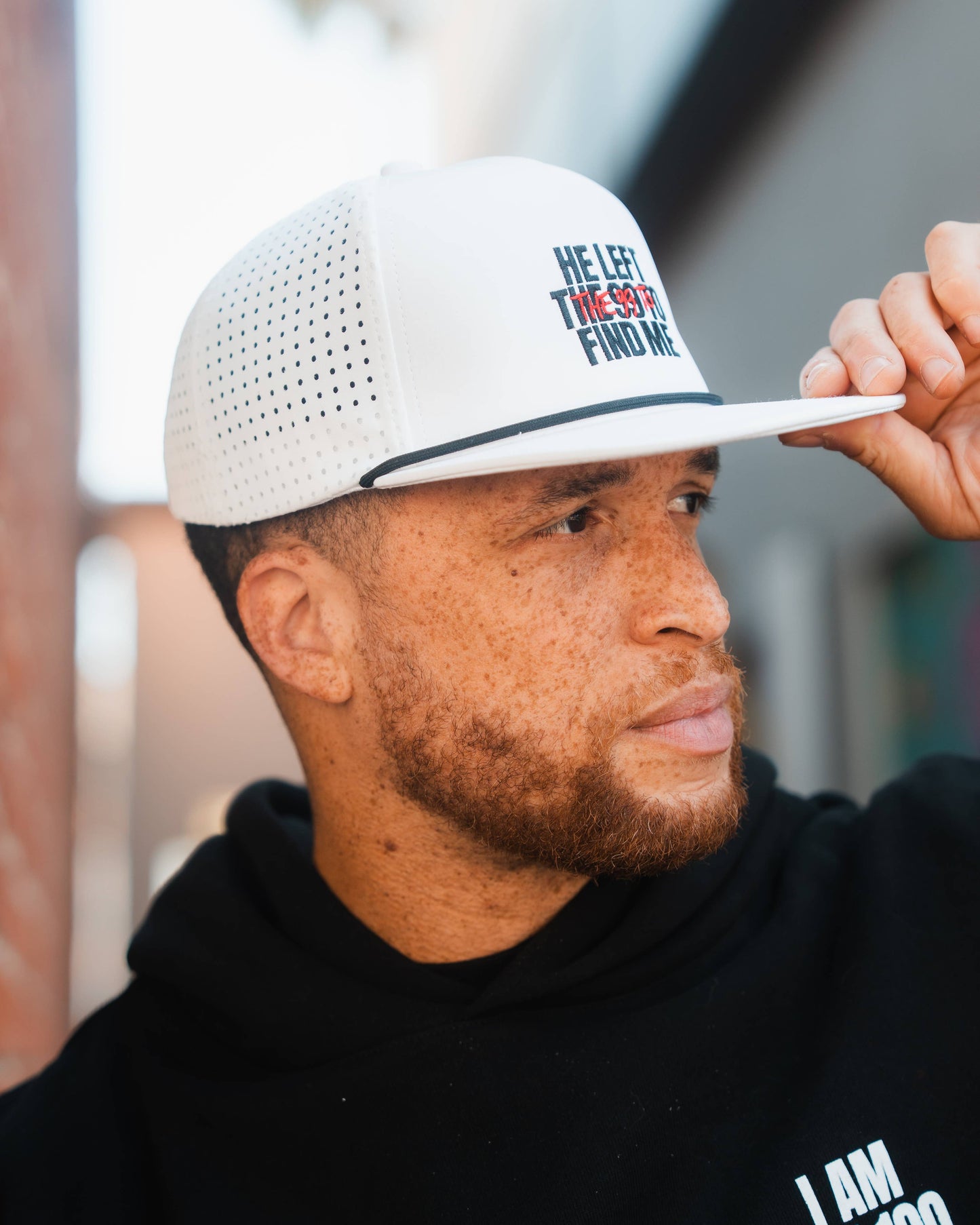 I AM THE 100 Snapback Hat
