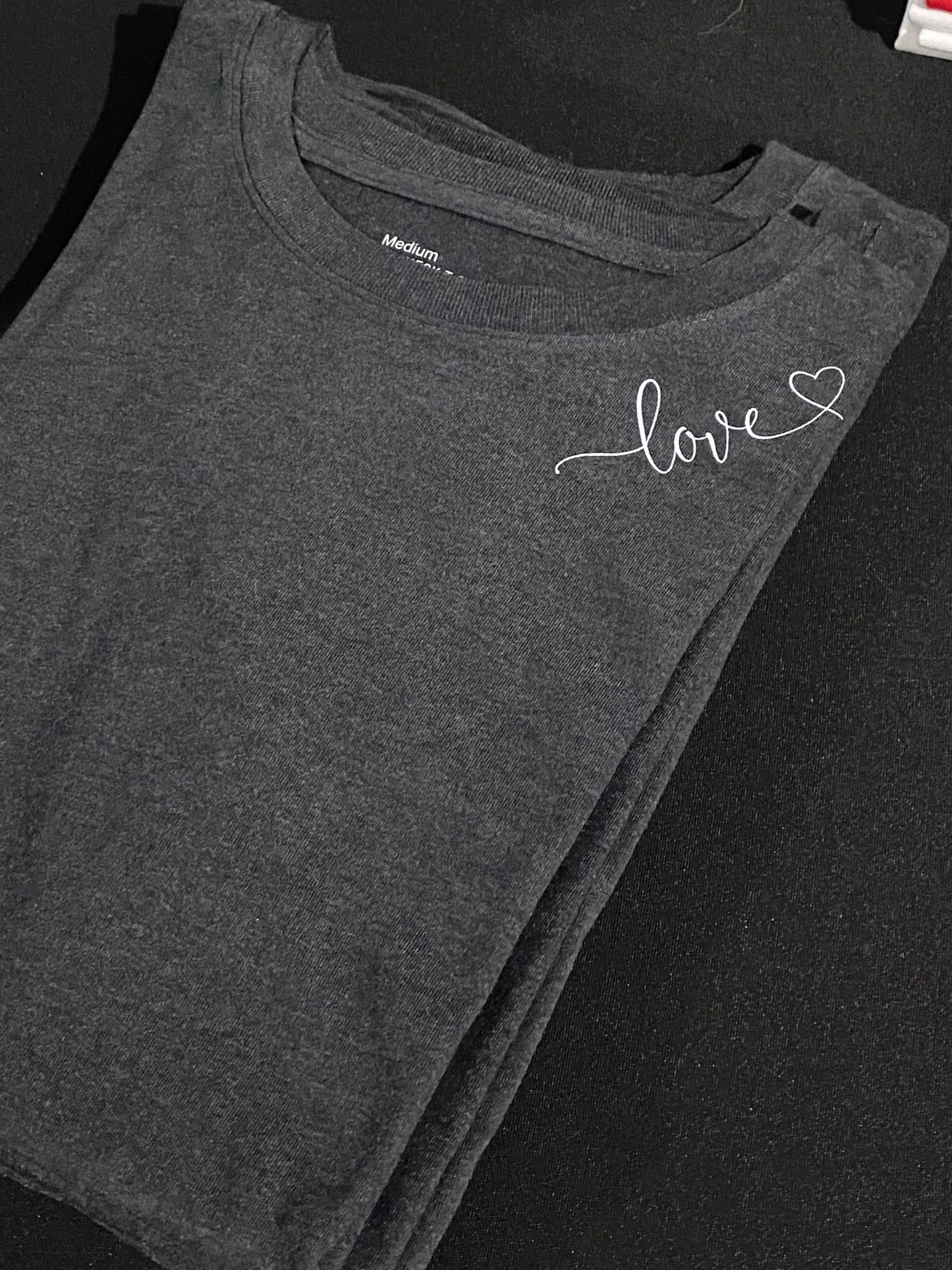 Simple Love, fitted Tshirt