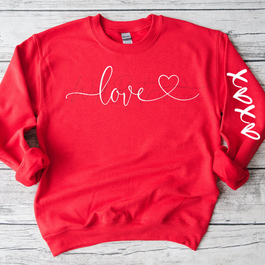 Love crew neck