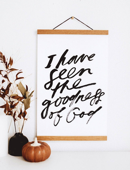 11x17 I have seen: Print with banner wood