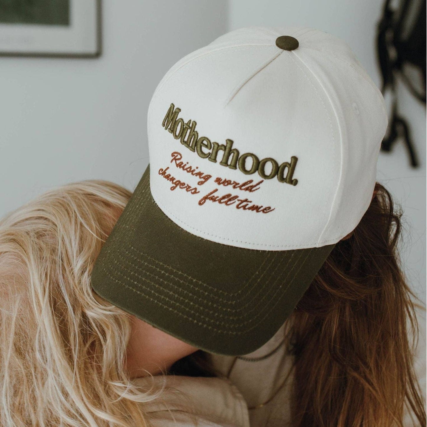 Hat: Motherhood: Raising World Changer