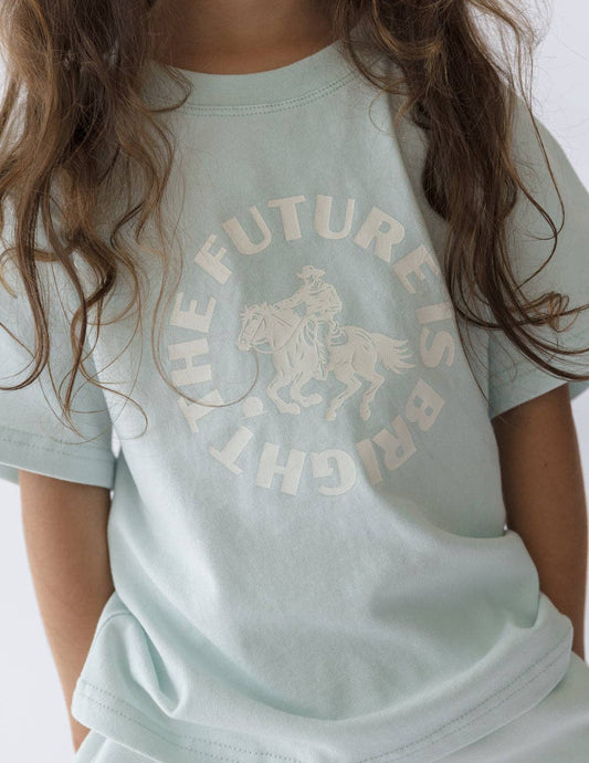 The Future Is Bright Kids Tee