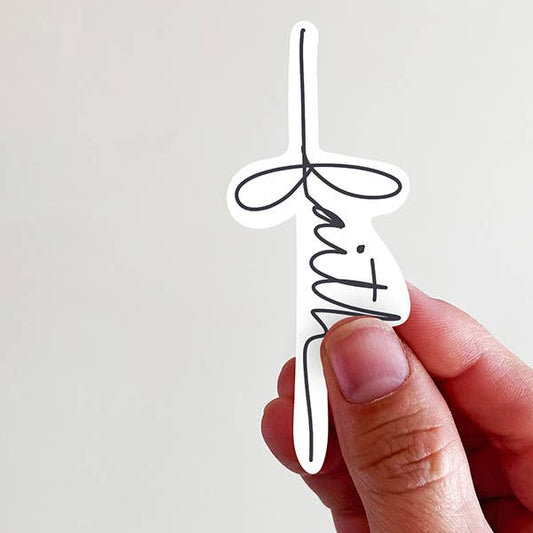 Faith Vinyl Sticker