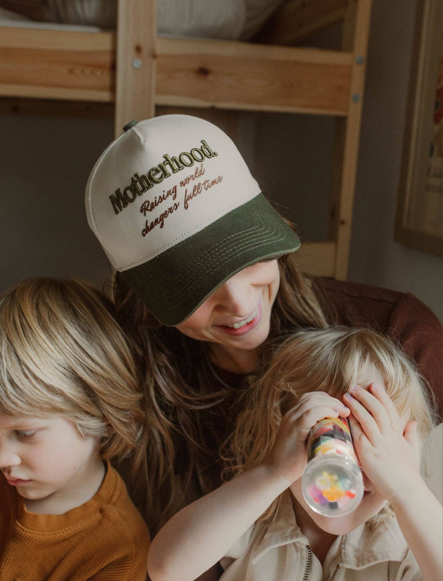 Hat: Motherhood: Raising World Changer