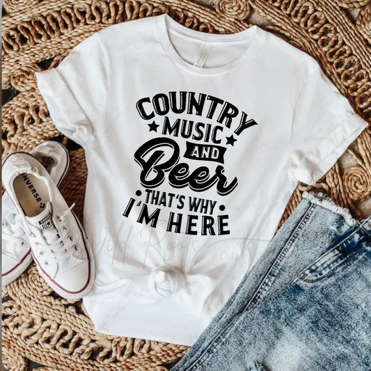 Country concert tshirt