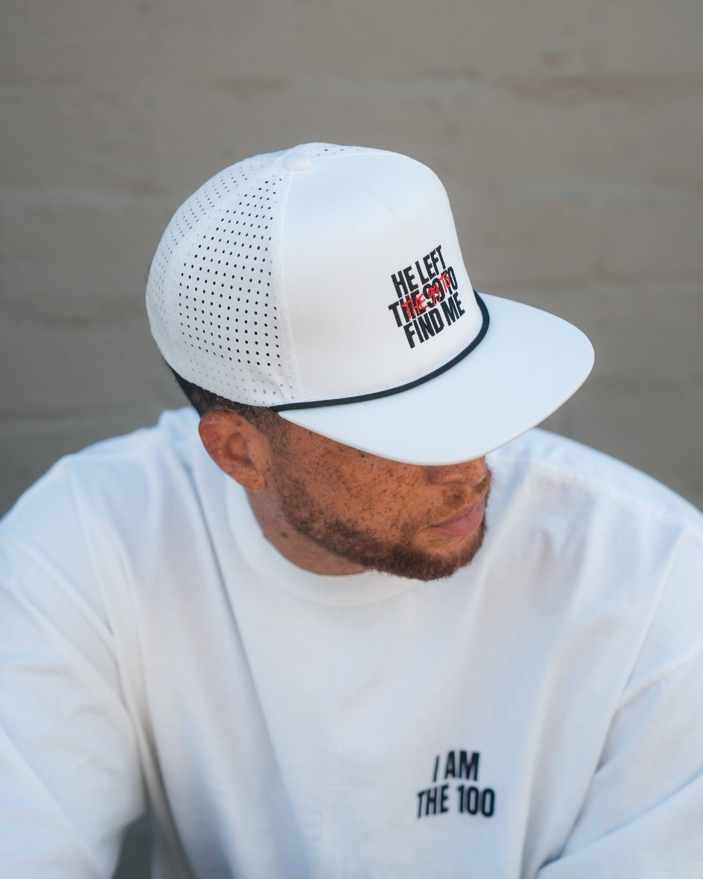 I AM THE 100 Snapback Hat