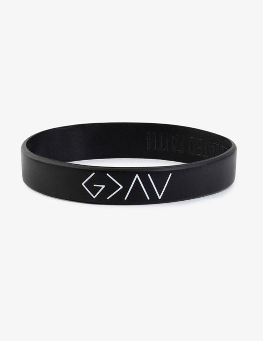 Highs and Lows Wristband: Black
