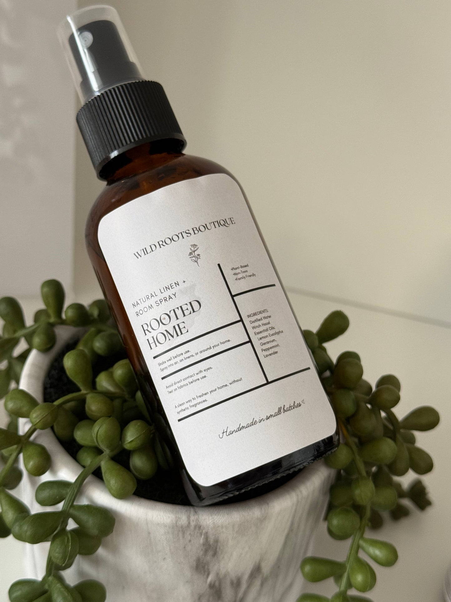 Rooted Home- Linen + Room Spray