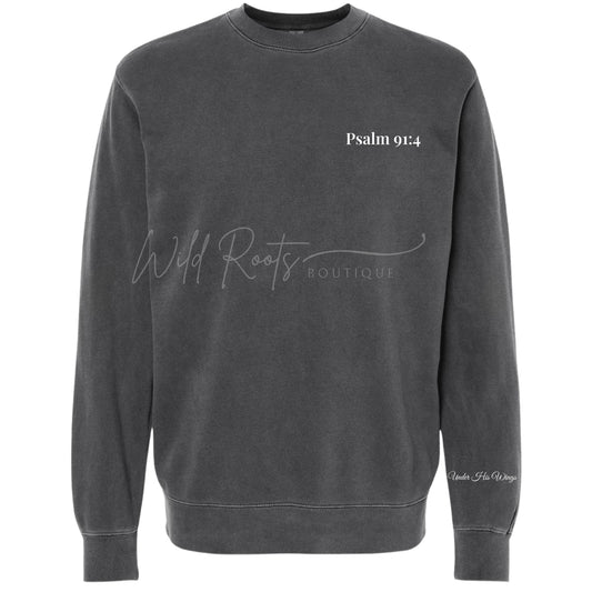 I Am Covered Crewneck – Psalm 91:4