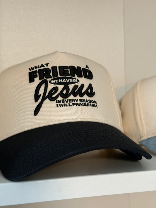 What A friend we have in Jesus Hat