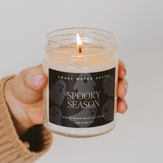 *NEW* Spooky Season 9 oz Soy Candle - Fall Home Decor, Gifts