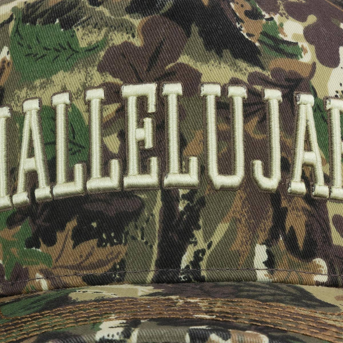 Hallelujah Camo hat
