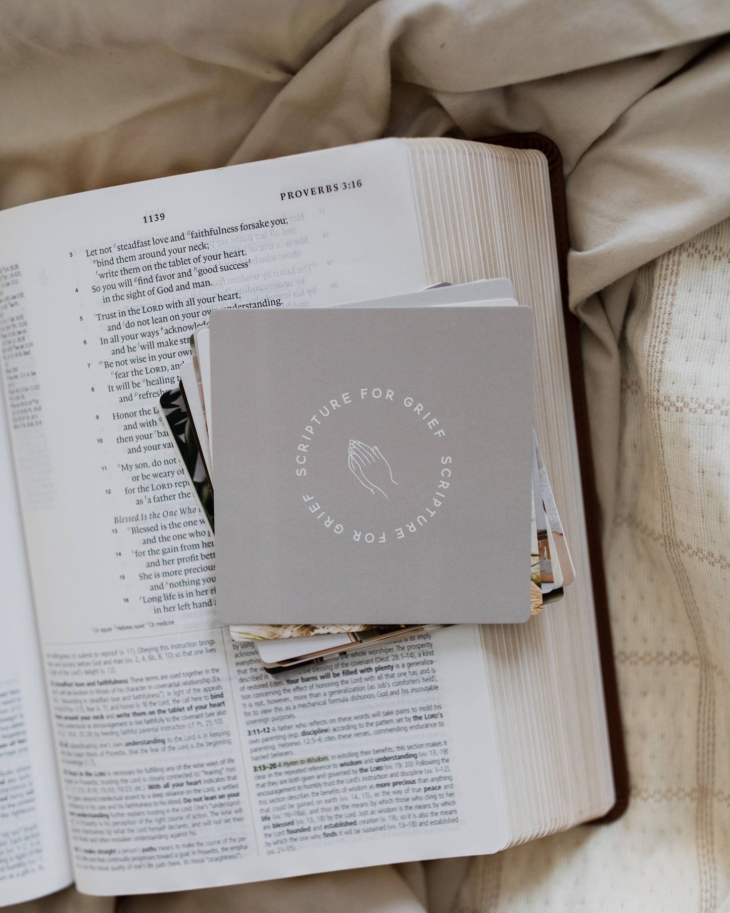 Scripture for Grief Verse Card Set