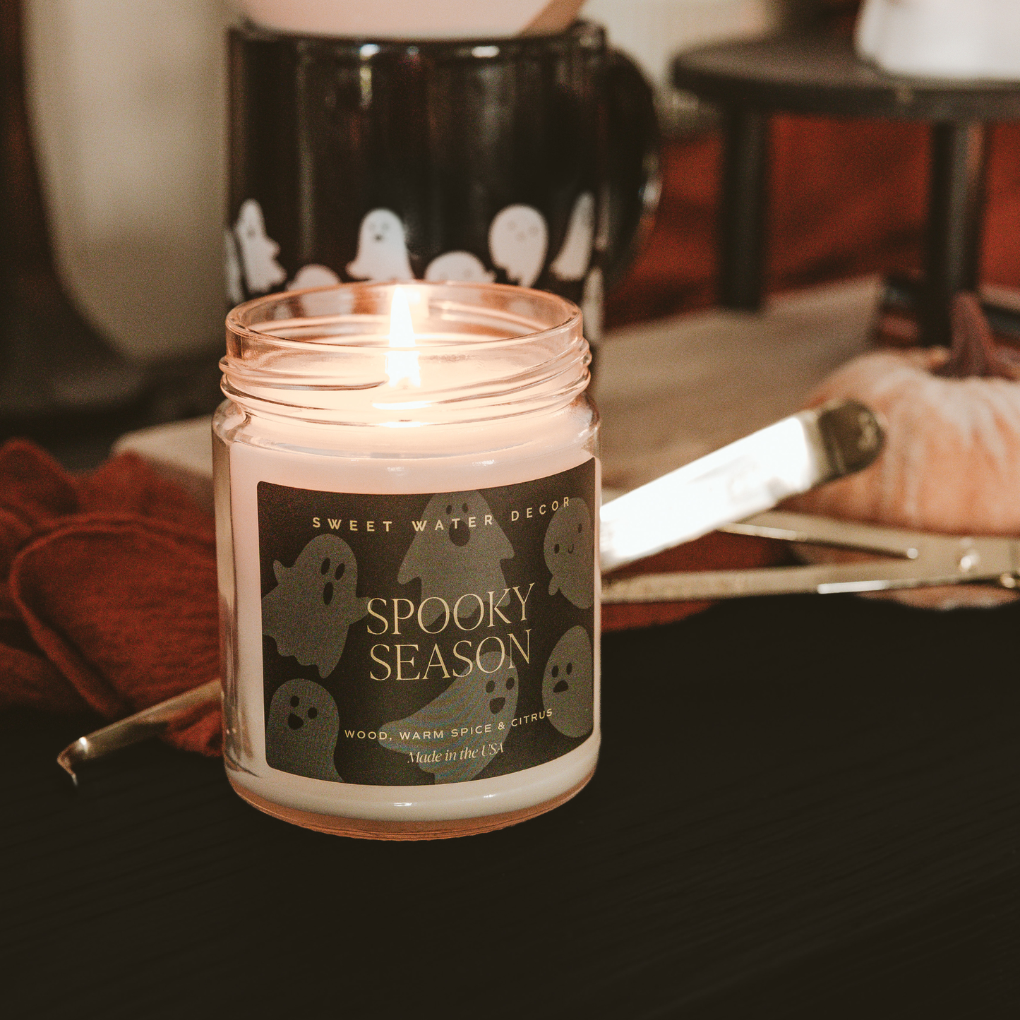 *NEW* Spooky Season 9 oz Soy Candle - Fall Home Decor, Gifts