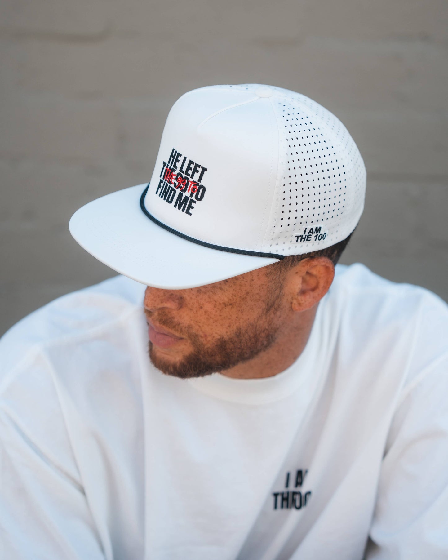 I AM THE 100 Snapback Hat
