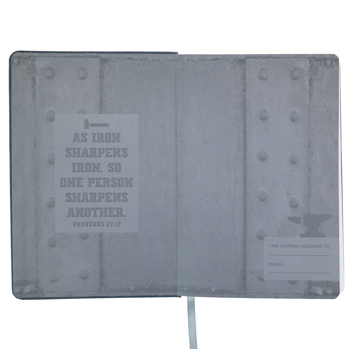 Iron Sharpens Iron Faux Leather Journal