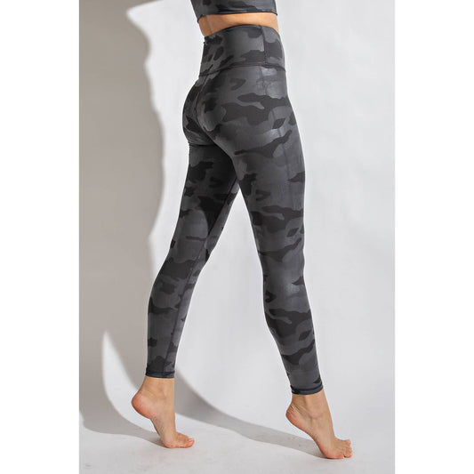 CAMO CHINTZ FULL LENGTH LEGGINGS