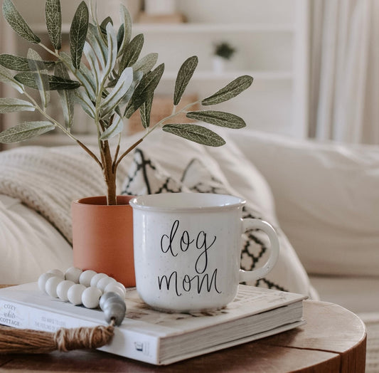 Dog Mom coffee mug