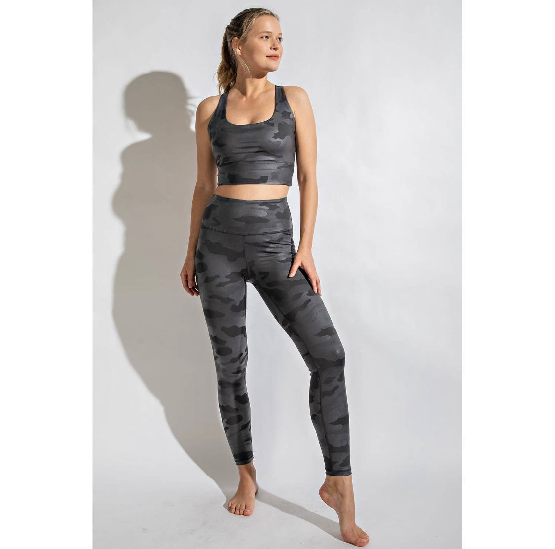 CAMO CHINTZ FULL LENGTH LEGGINGS